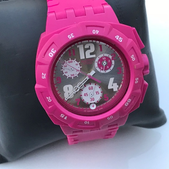Swatch Accessories - Swatch Women Watch Swiss Made 4 Jewel Pink Huyana